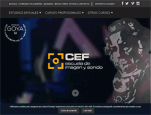 Tablet Screenshot of cefmallorca.com